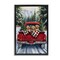 Stupell Industries Golden Pups Christmas Truck Floating Frame, design by Petal Prints Design